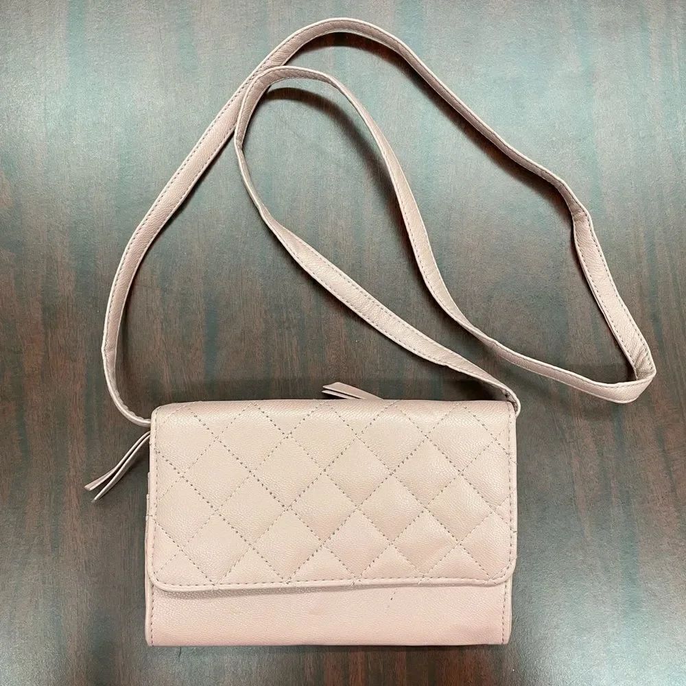 Crossbody Blush Colored Purse